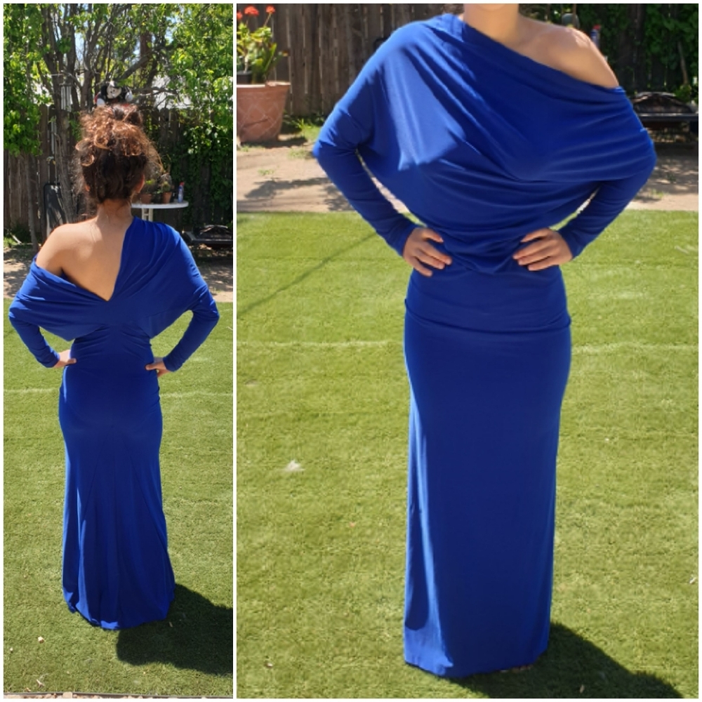 Avital Multi purpose maxi long sleeve dress